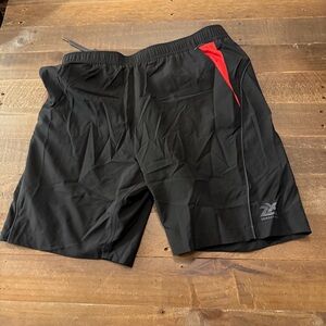 Zeroxposur Black and Red Men's swim Shorts